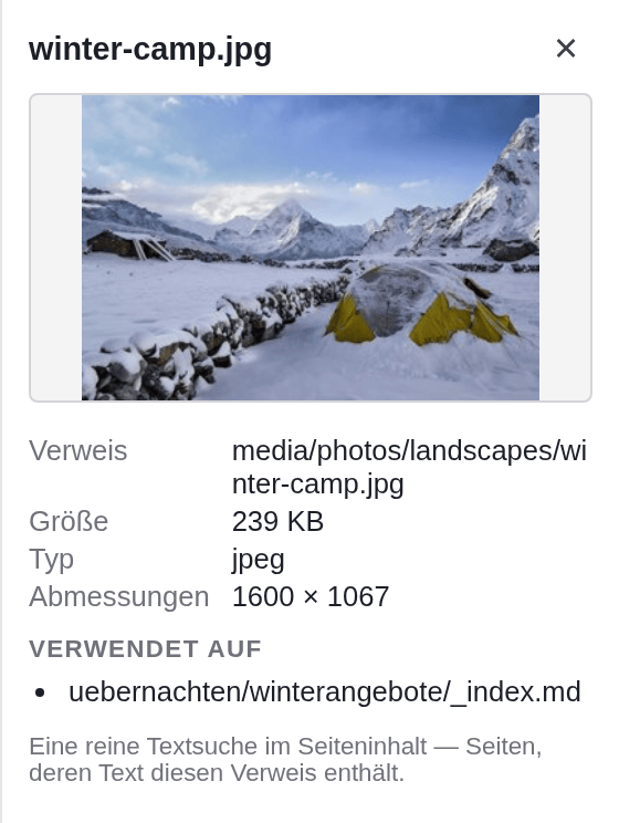 Die Details von winter-camp.jpg: Vorschau, Verweis, Größe, Typ, Abmessungen und Verwendet auf mit einer Seite